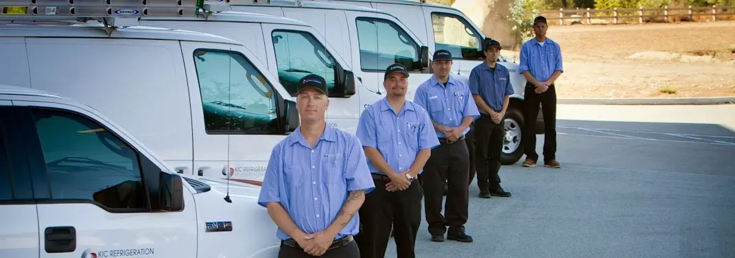 KIC Refrigeration crew ready for Mini Split Repair jobs across Bridgeport